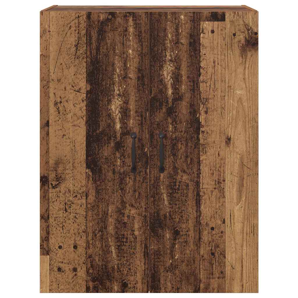 Wall Mounted Cabinets 2 pcs Old wood 69.5 x 34 x 90 cm