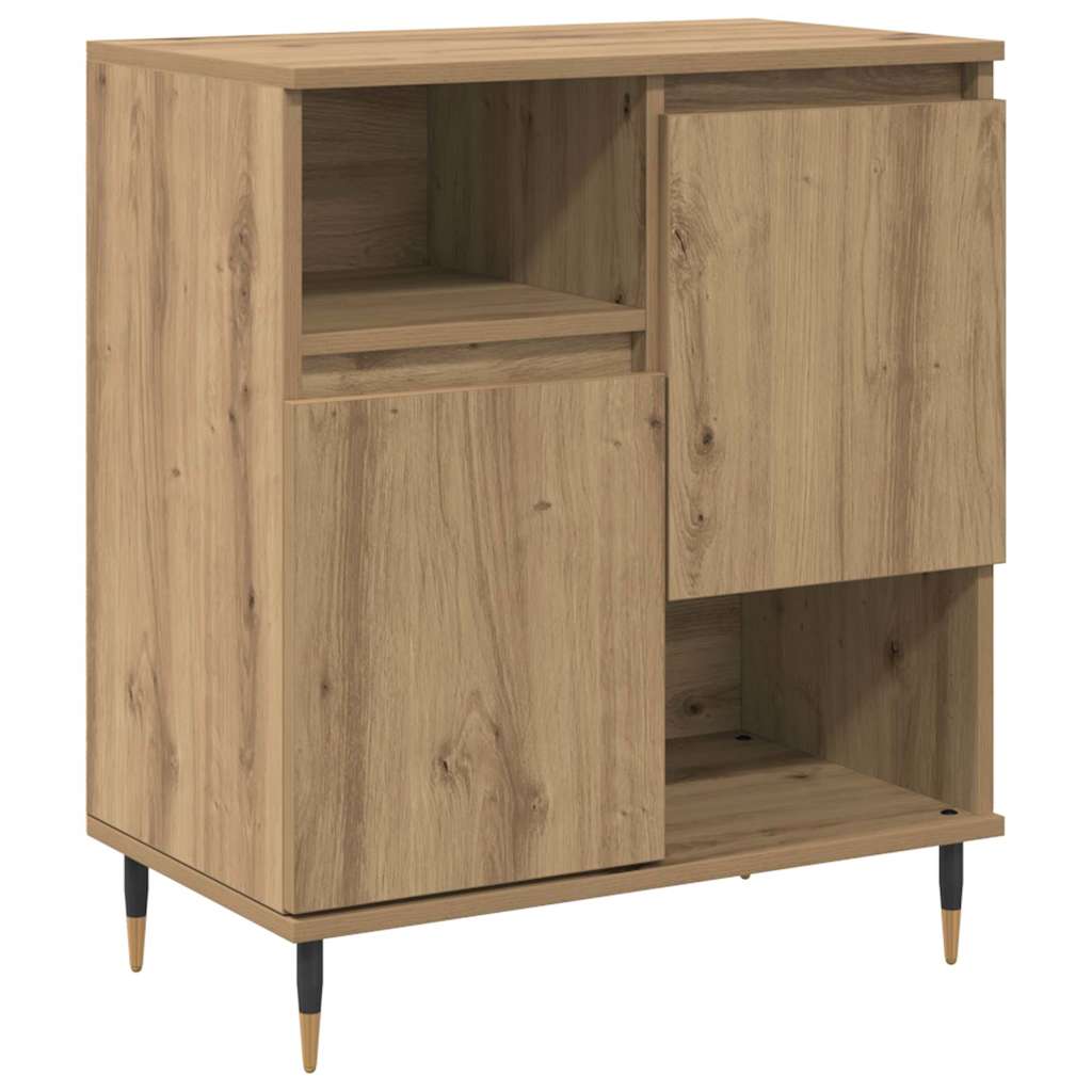 Sideboards 2 pcs Artisan oak 120 x 35 x 70 cm Engineered wood