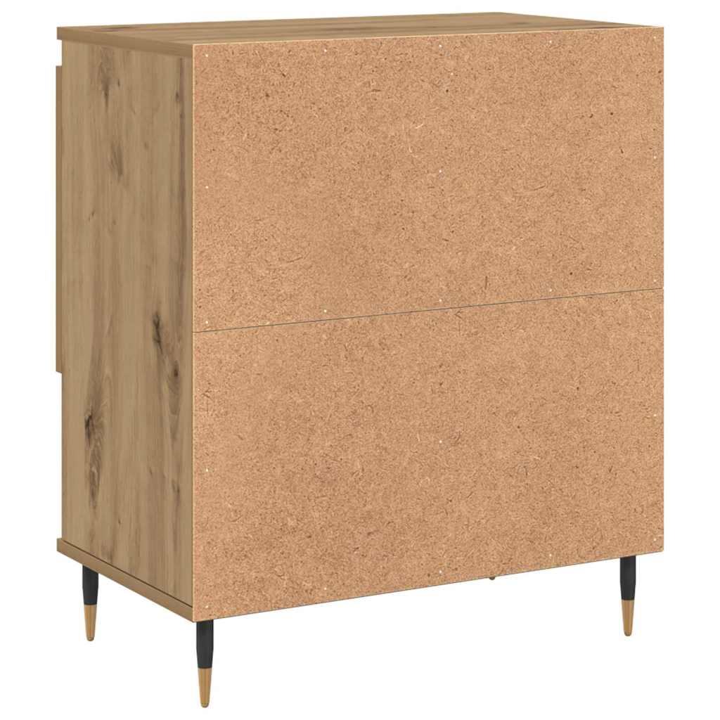 Sideboards 2 pcs Artisan oak 120 x 35 x 70 cm Engineered wood