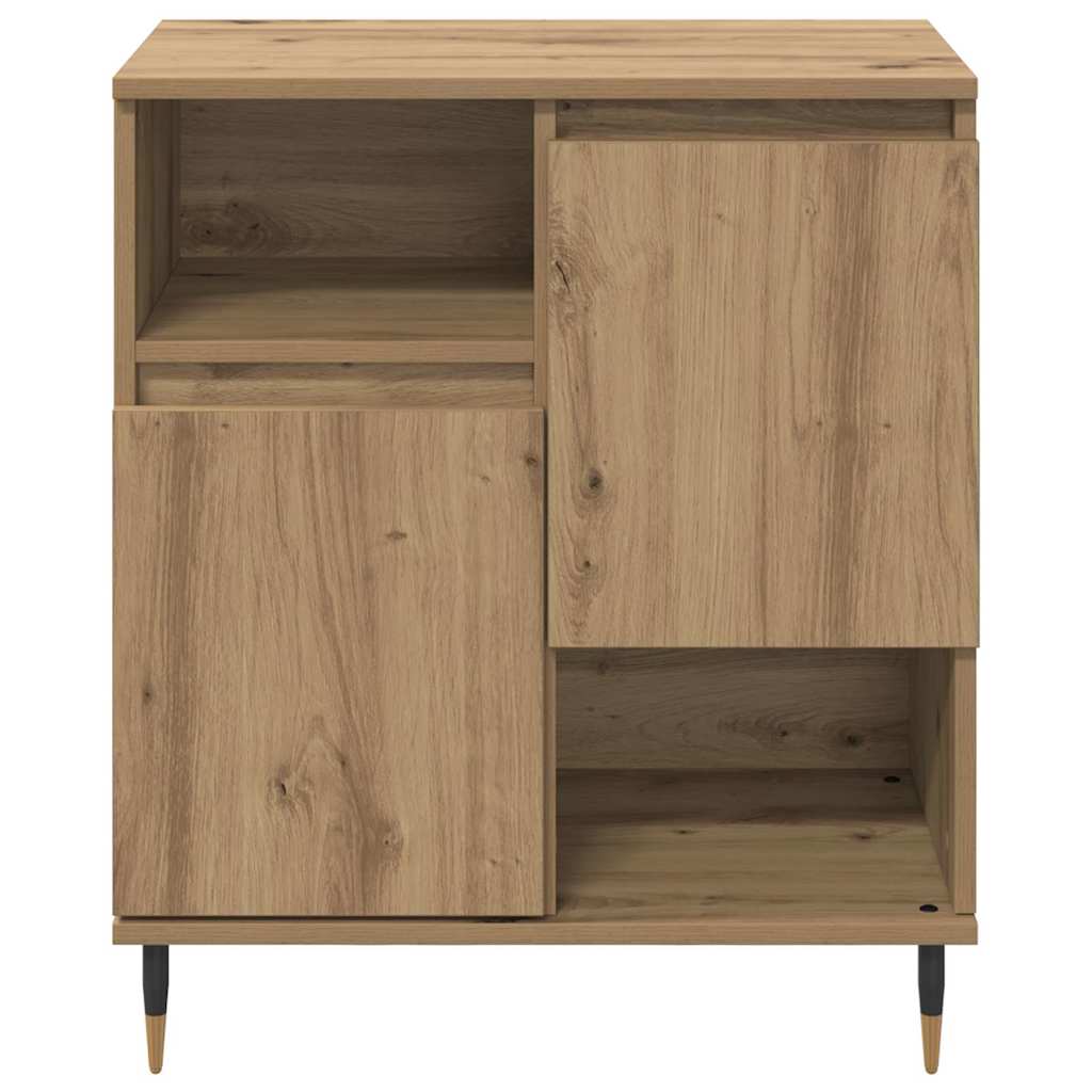 Sideboards 2 pcs Artisan oak 120 x 35 x 70 cm Engineered wood