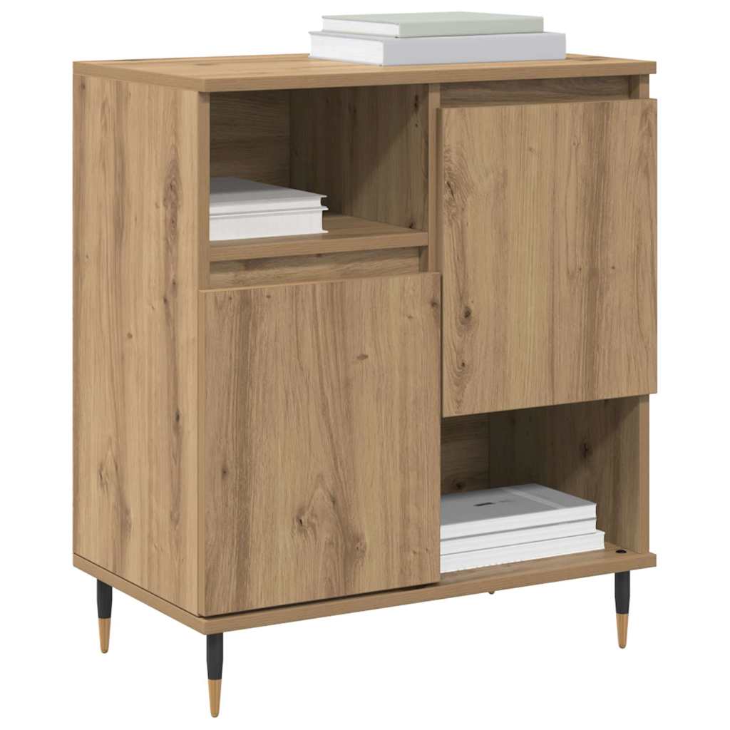 Sideboards 2 pcs Artisan oak 120 x 35 x 70 cm Engineered wood