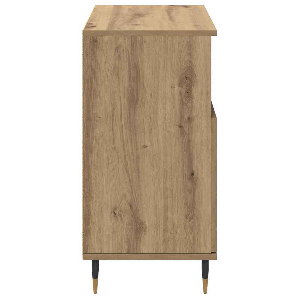 Sideboards 2 pcs Artisan oak 120 x 35 x 70 cm Engineered wood