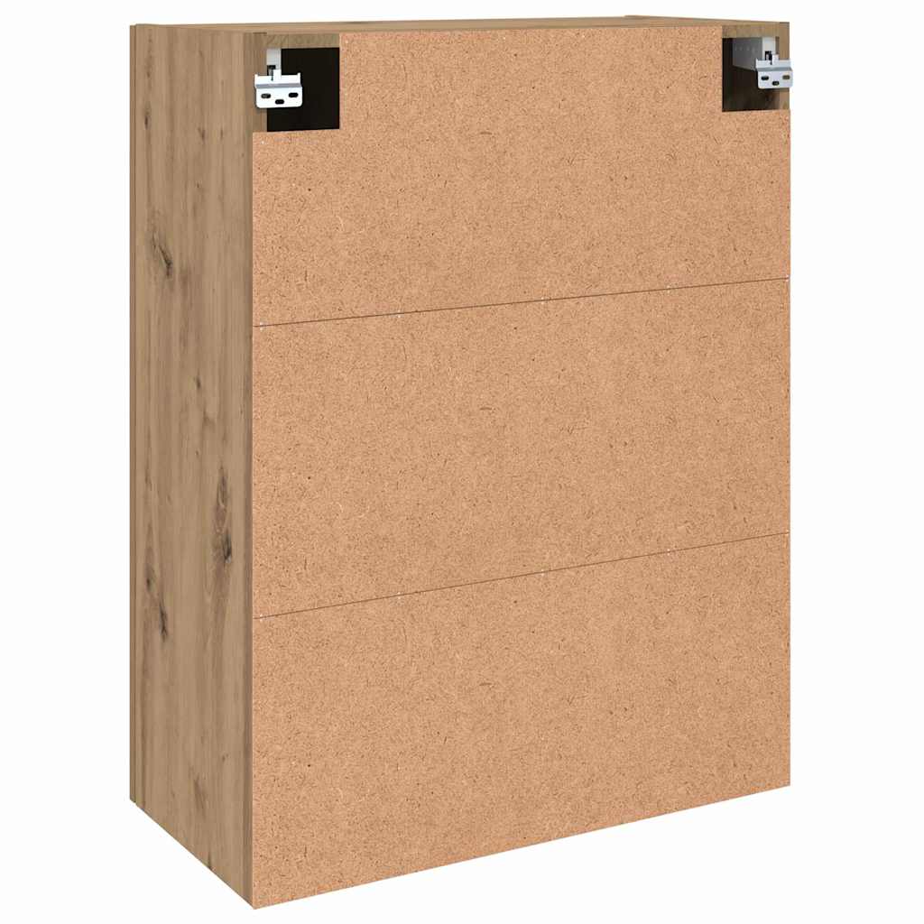 Wall Mounted Cabinets 2 pcs Artisan oak 69.5 x 34 x 90 cm