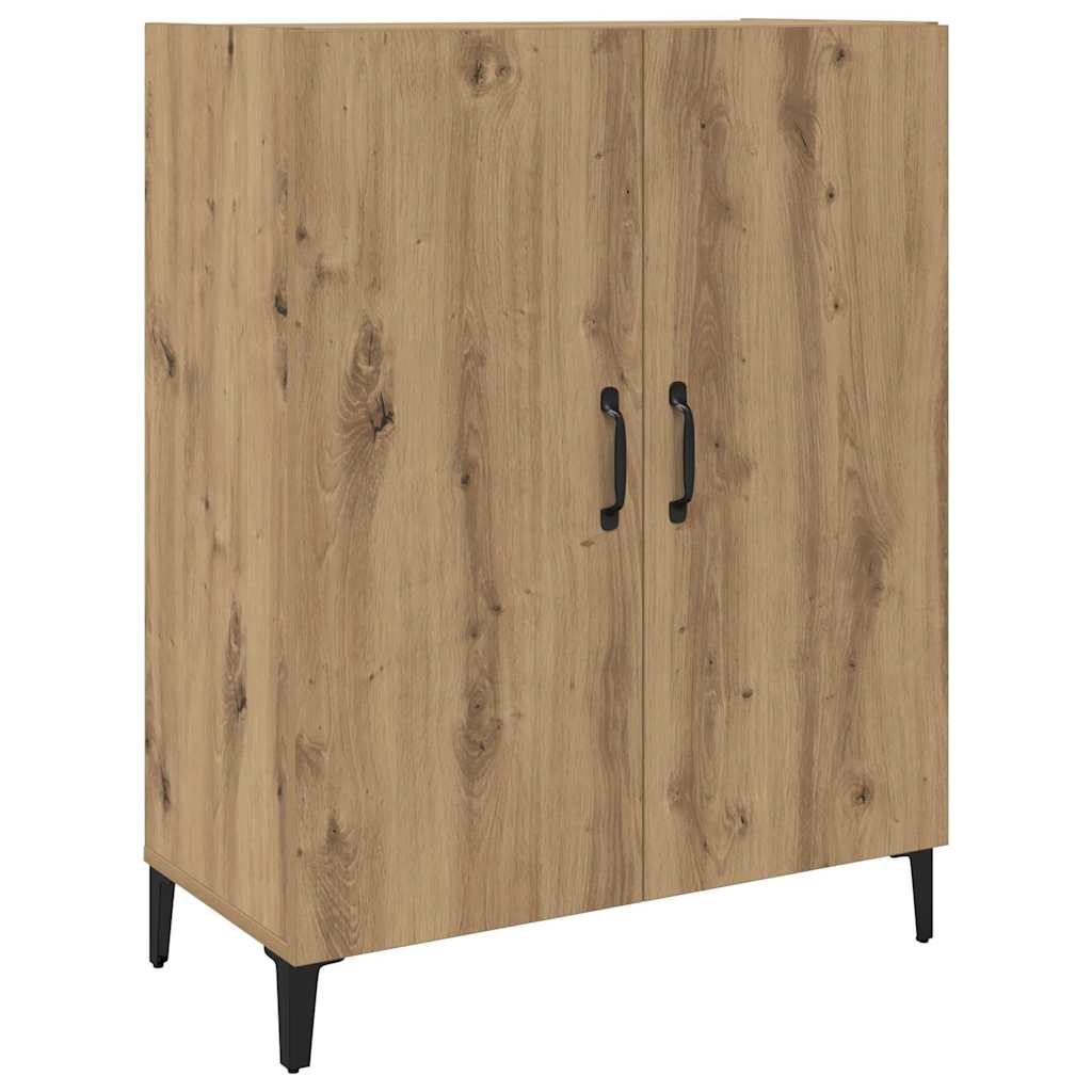 Highboard 2 pcs Artisan oak 69.5 x 34 x 180 cm Engineered wood