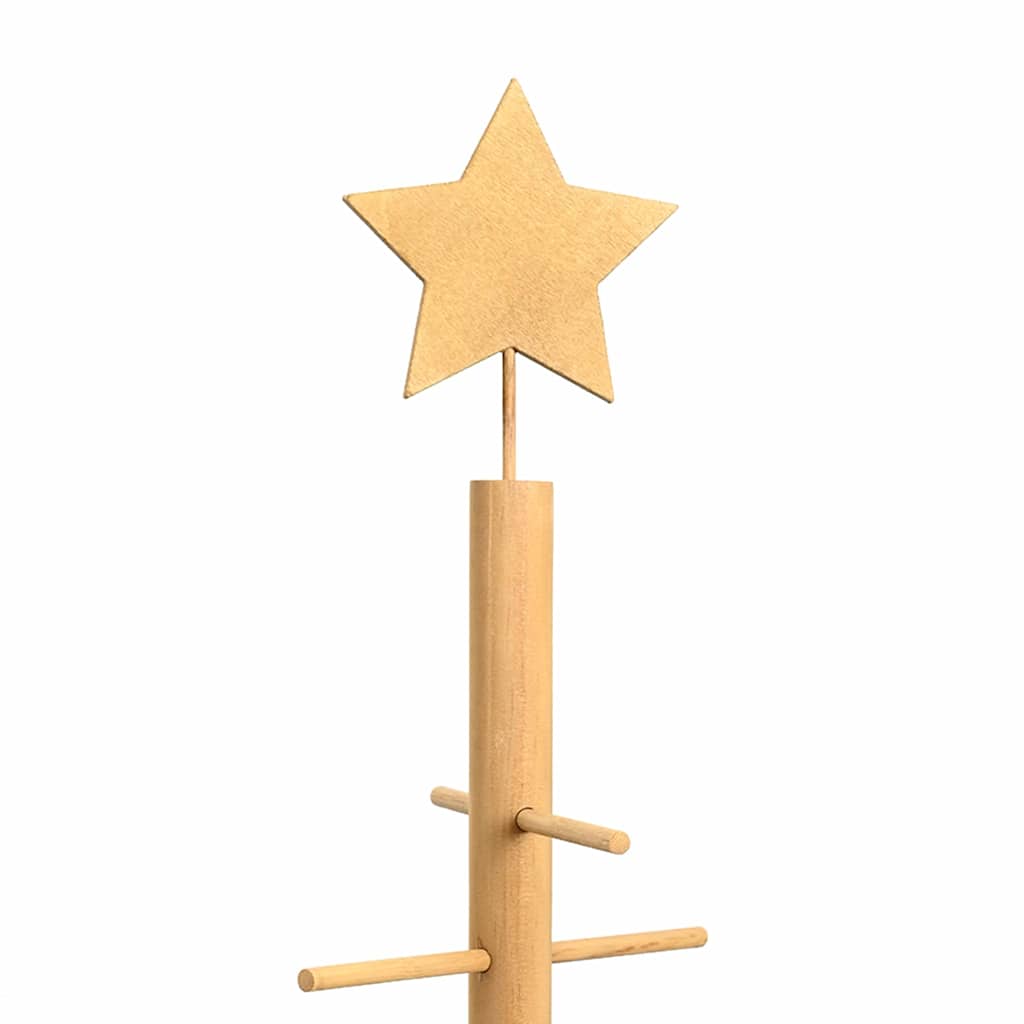 Wooden Christmas Tree With Stand Bamboo