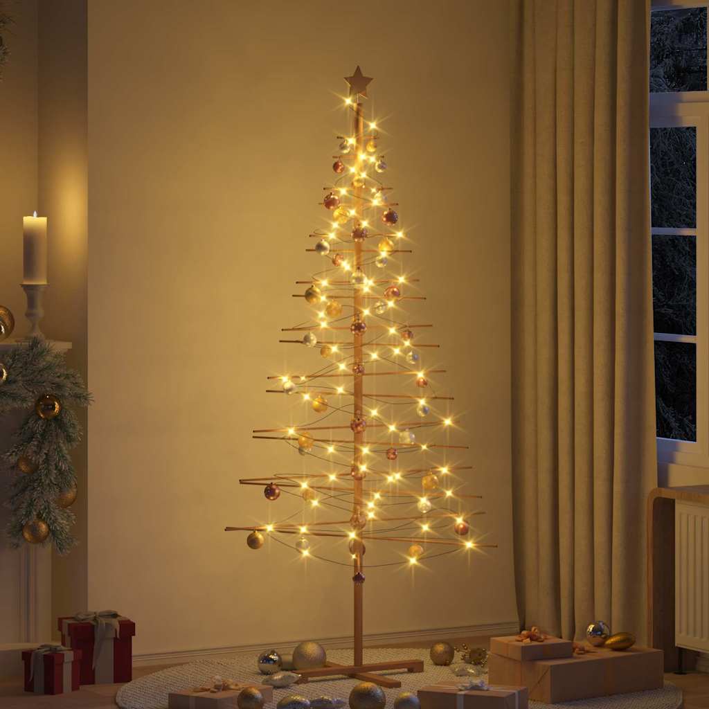 Wooden Christmas Tree With Stand Bamboo