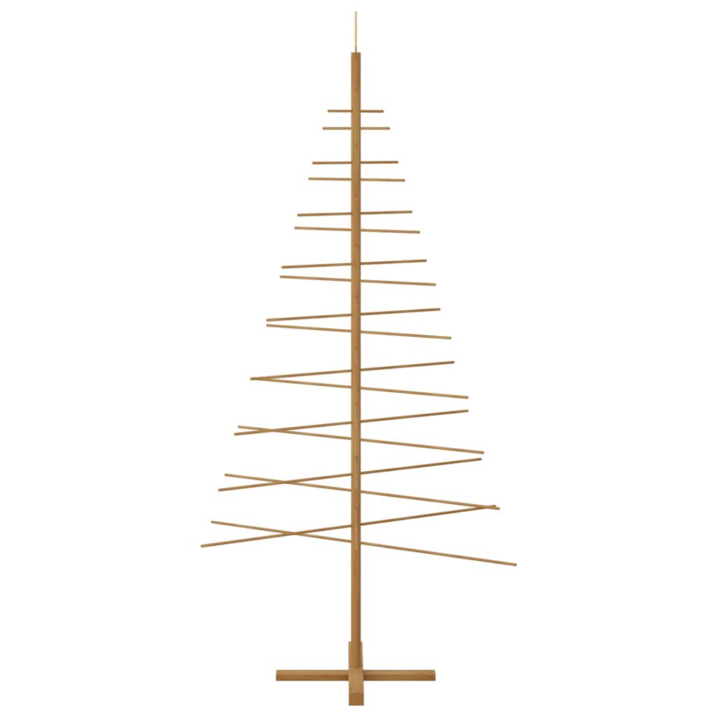 Wooden Christmas Tree With Stand Bamboo