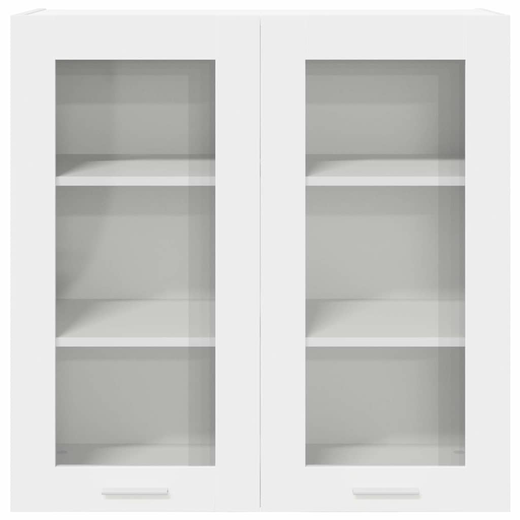 Hanging cabinet Riga White 80 x 31 x 80 cm Engineered Wood
