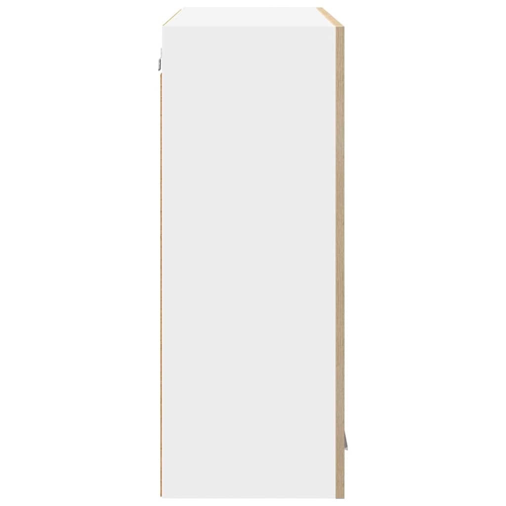 Hanging cabinet Riga Sonoma Oak 80 x 31 x 80 cm Engineered Wood