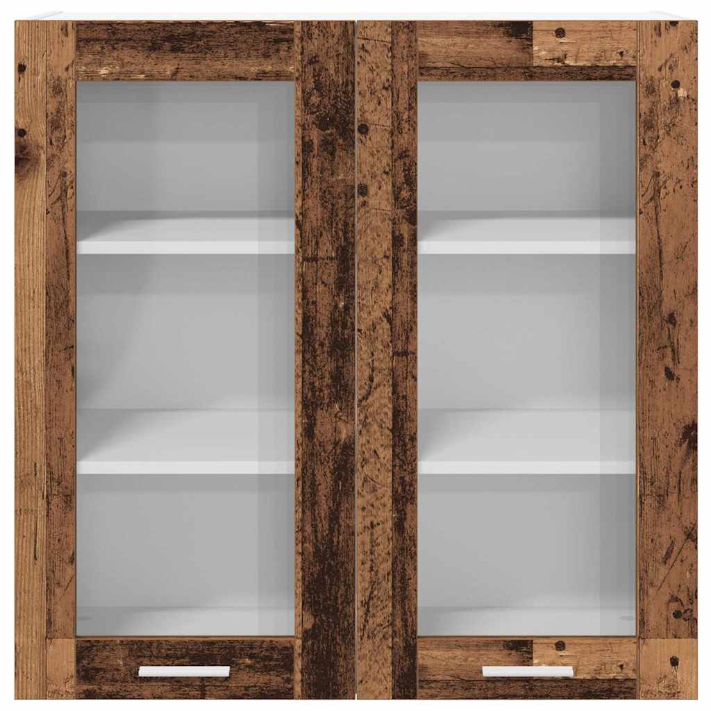 Hanging cabinet Riga Old Wood 80 x 31 x 80 cm Engineered Wood