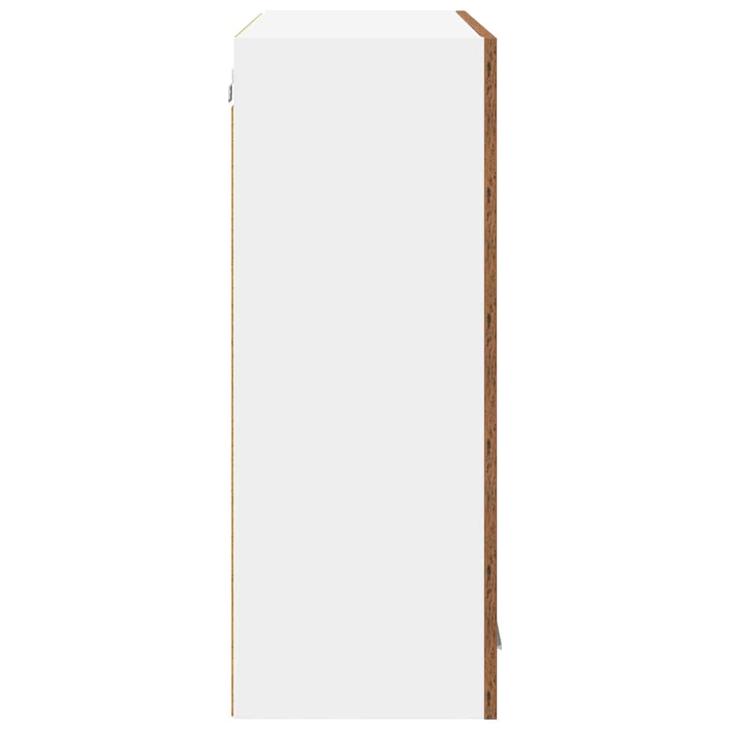 Hanging cabinet Riga Old Wood 80 x 31 x 80 cm Engineered Wood