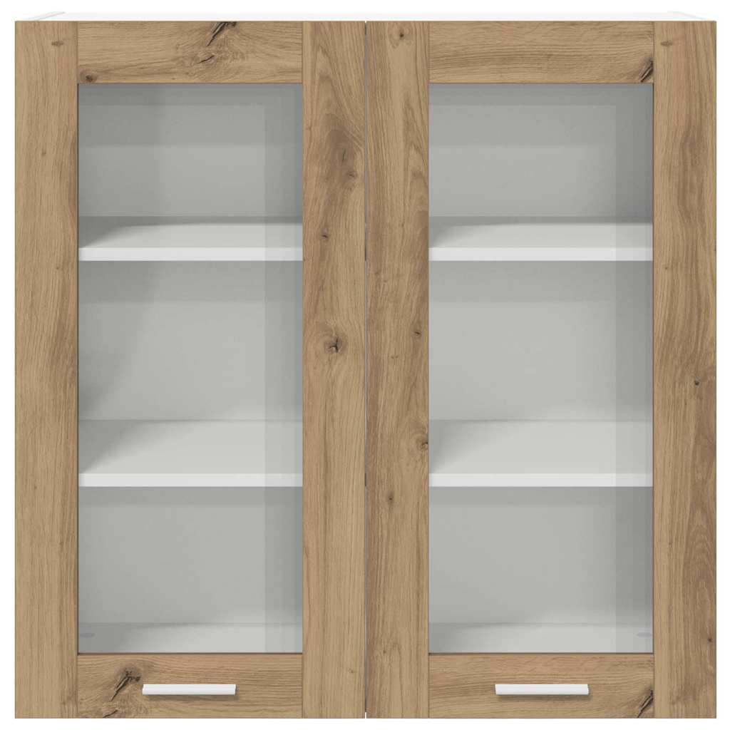 Hanging cabinet with Shelf Riga Artisan Oak 80 x 31 x 80 cm