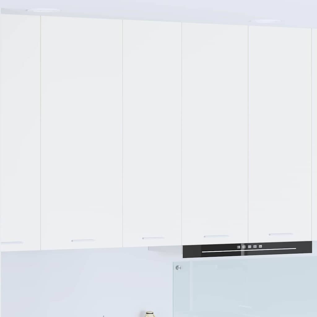 Hanging cabinet Riga White 30 x 31 x 100 cm Engineered Wood