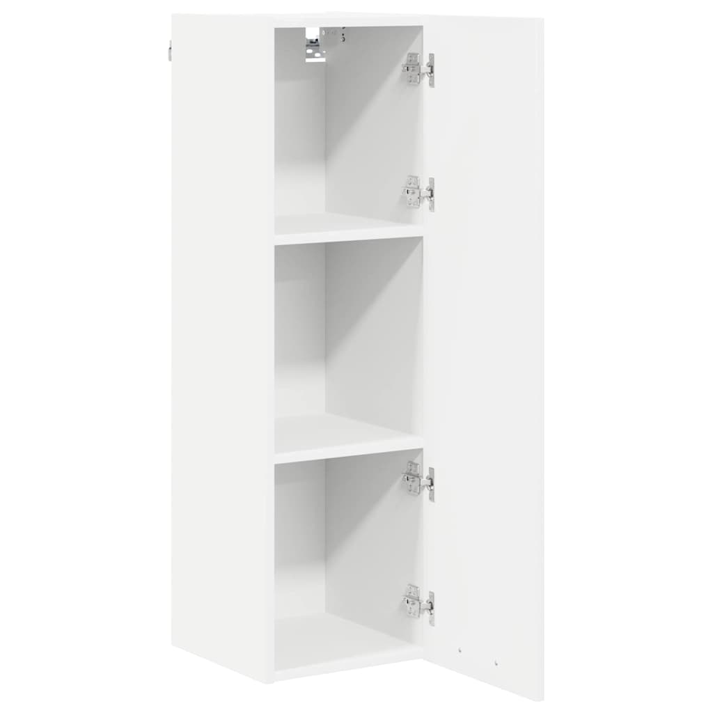 Hanging cabinet Riga White 30 x 31 x 100 cm Engineered Wood