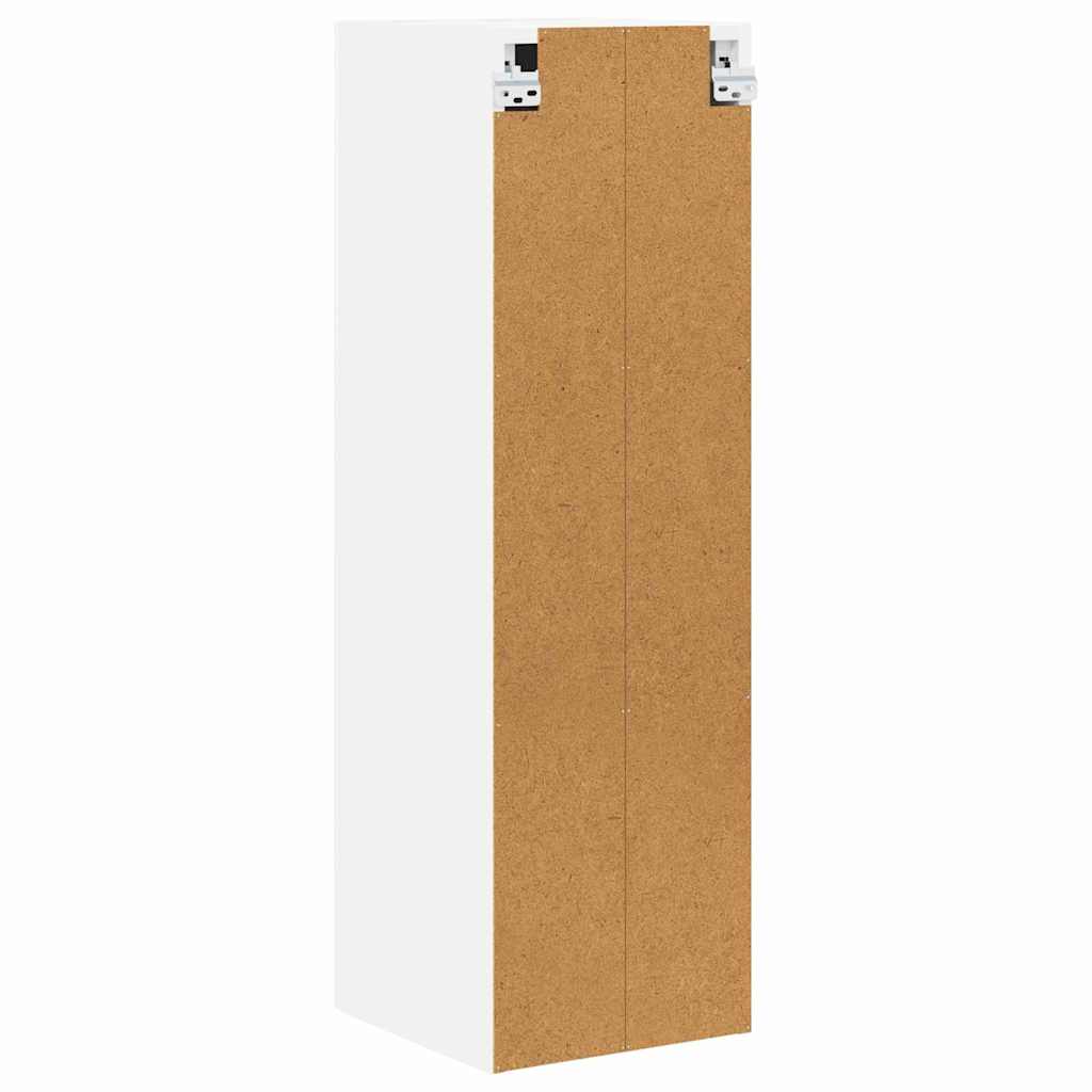 Hanging cabinet Riga White 30 x 31 x 100 cm Engineered Wood