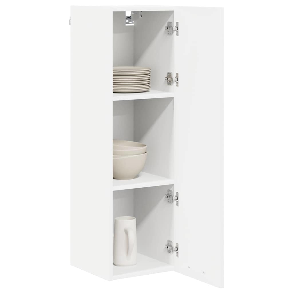 Hanging cabinet Riga White 30 x 31 x 100 cm Engineered Wood