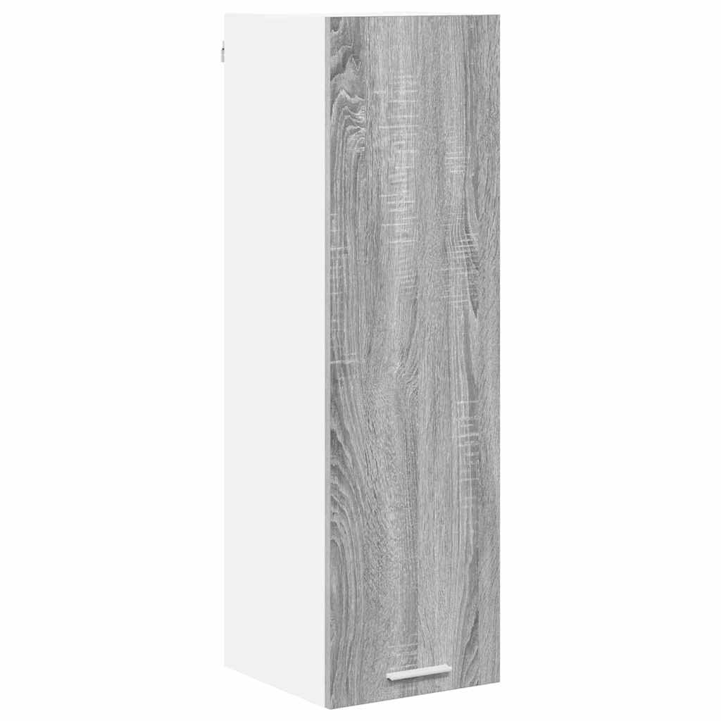 Hanging cabinet with Shelf Riga Grey Sonoma 30 x 31 x 100 cm
