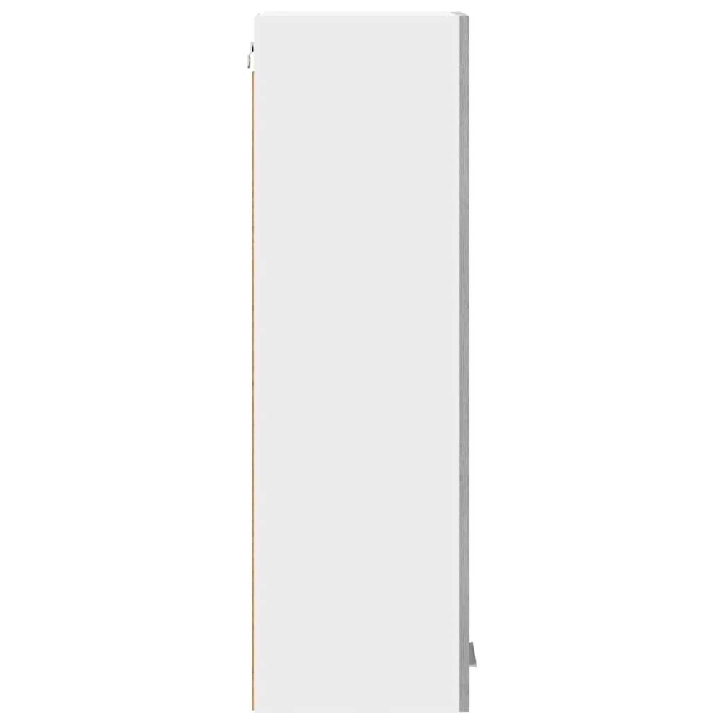 Hanging cabinet with Shelf Riga Grey Sonoma 30 x 31 x 100 cm