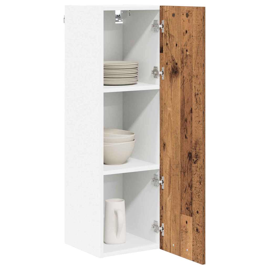 Hanging cabinet Riga Old Wood 30 x 31 x 100 cm Engineered Wood