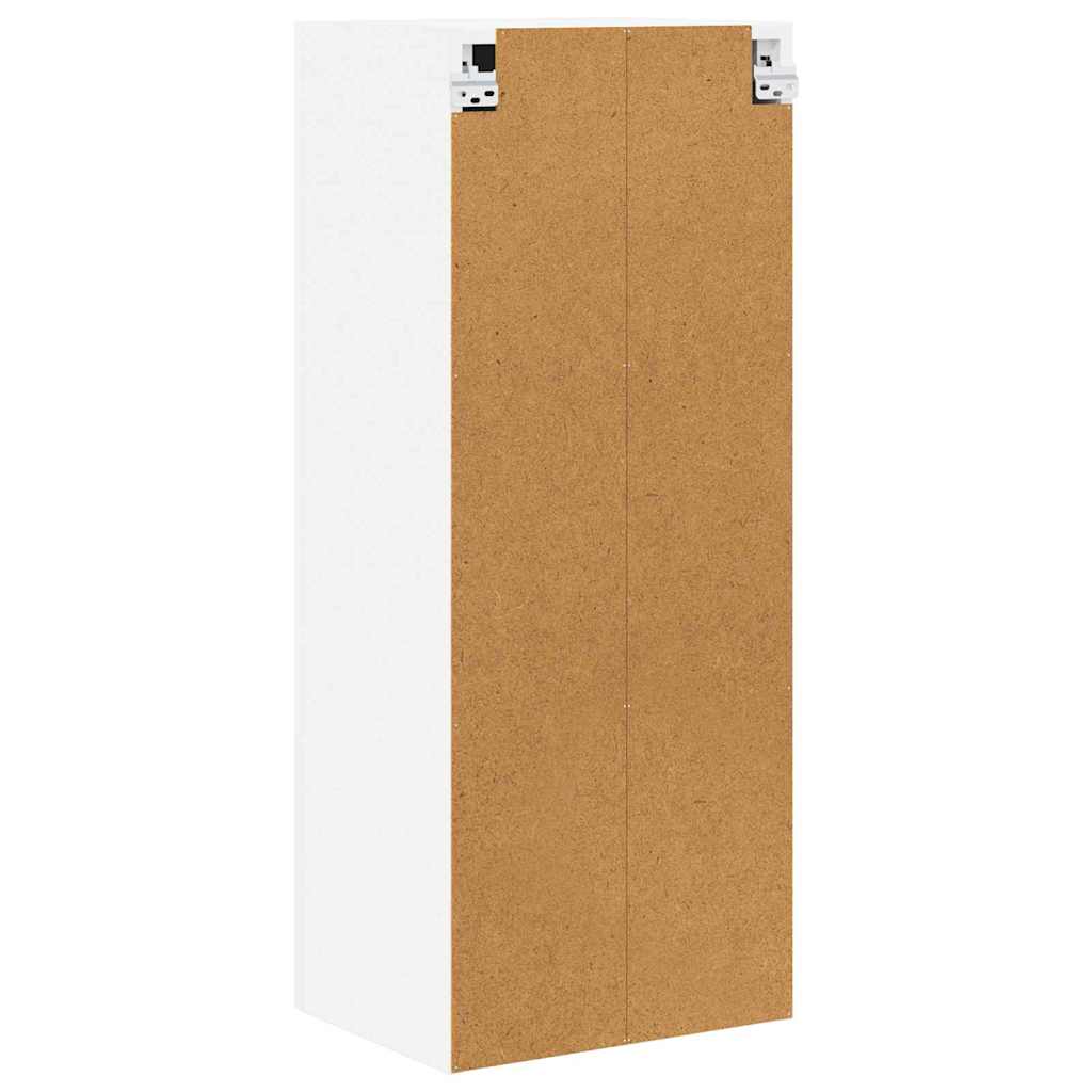 Hanging cabinet Riga White 40 x 31 x 100 cm Engineered Wood