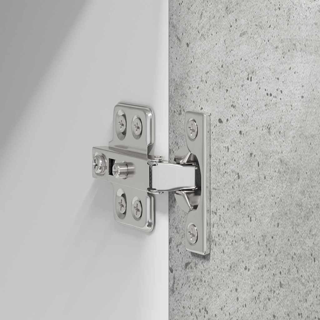 Hanging cabinet with Shelf Riga Concrete Grey 40 x 31 x 100 cm