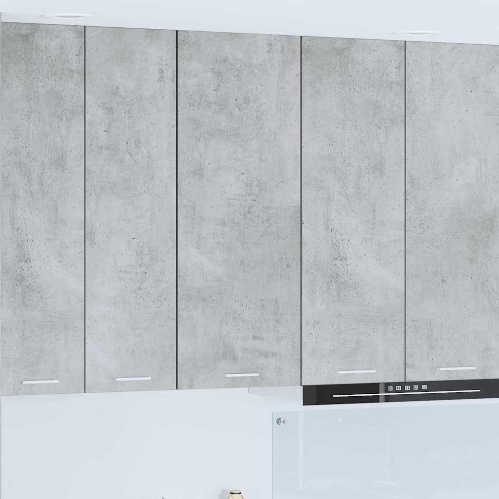 Hanging cabinet with Shelf Riga Concrete Grey 40 x 31 x 100 cm