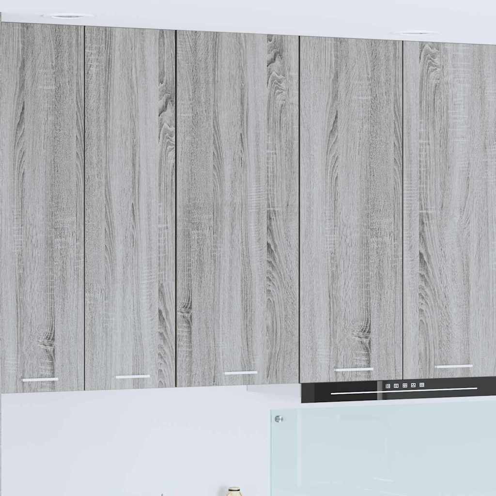 Hanging cabinet with Shelf Riga Grey Sonoma 40 x 31 x 100 cm