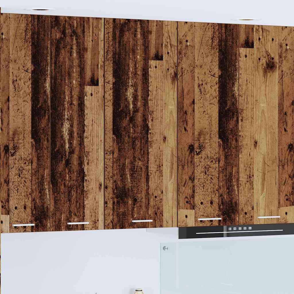 Hanging cabinet Riga Old Wood 40 x 31 x 100 cm Engineered Wood