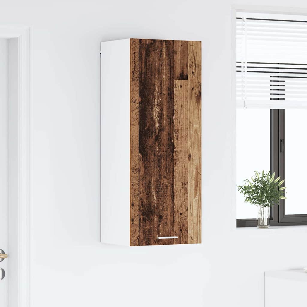 Hanging cabinet Riga Old Wood 40 x 31 x 100 cm Engineered Wood