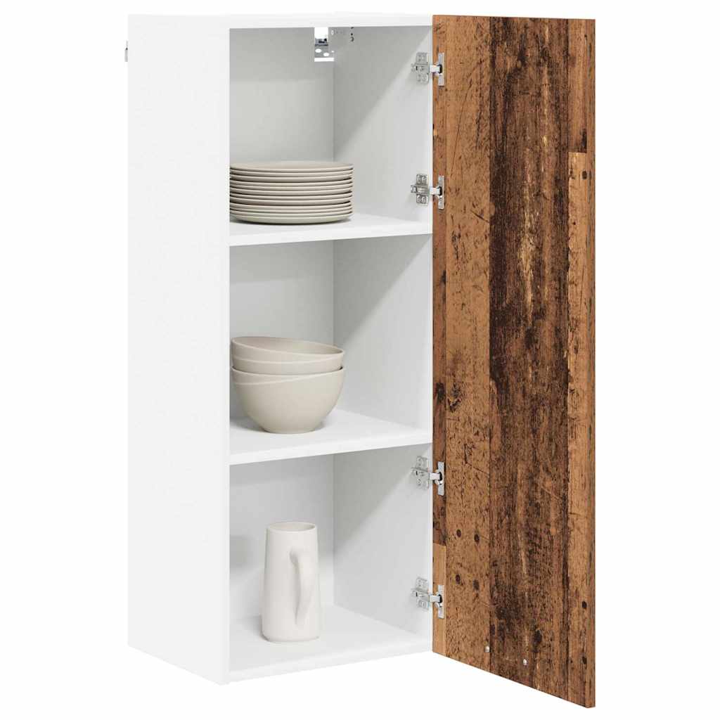 Hanging cabinet Riga Old Wood 40 x 31 x 100 cm Engineered Wood