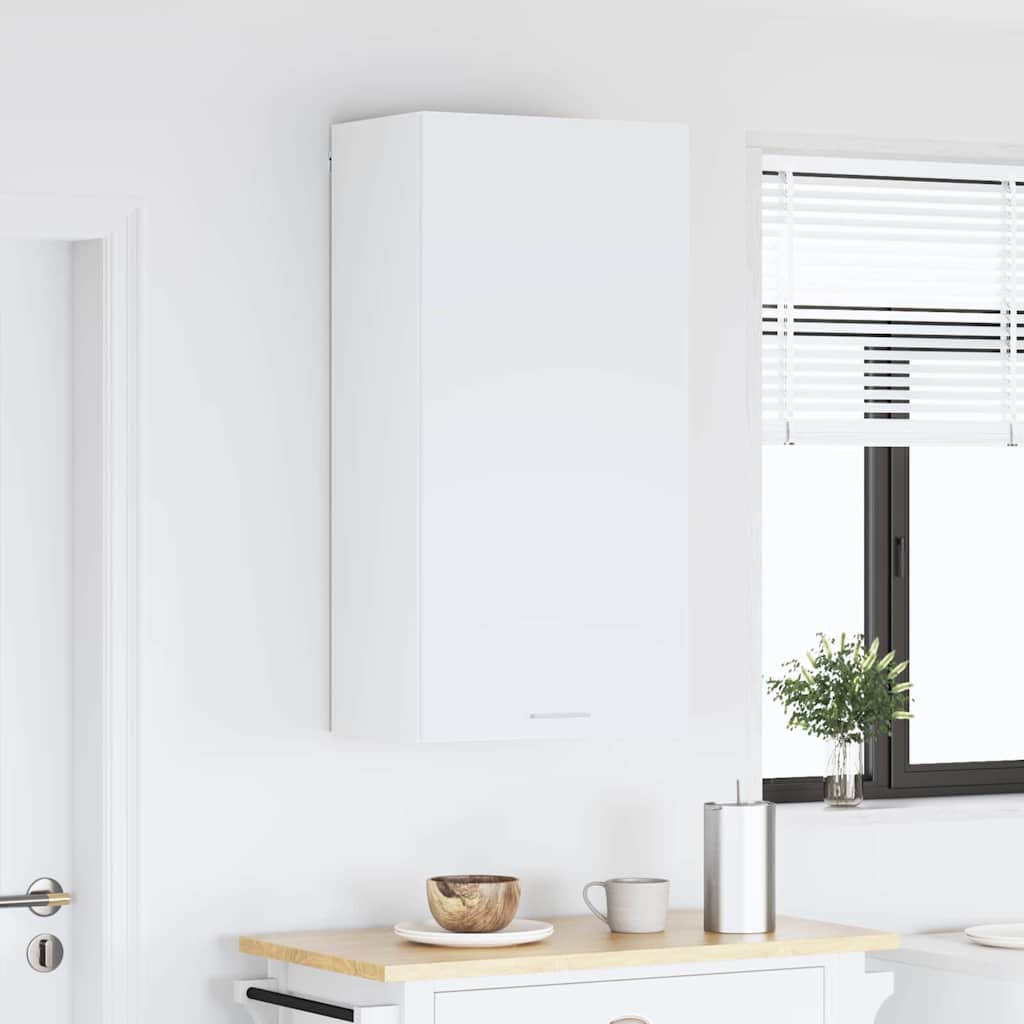 Hanging cabinet Riga White 50 x 31 x 100 cm Engineered Wood