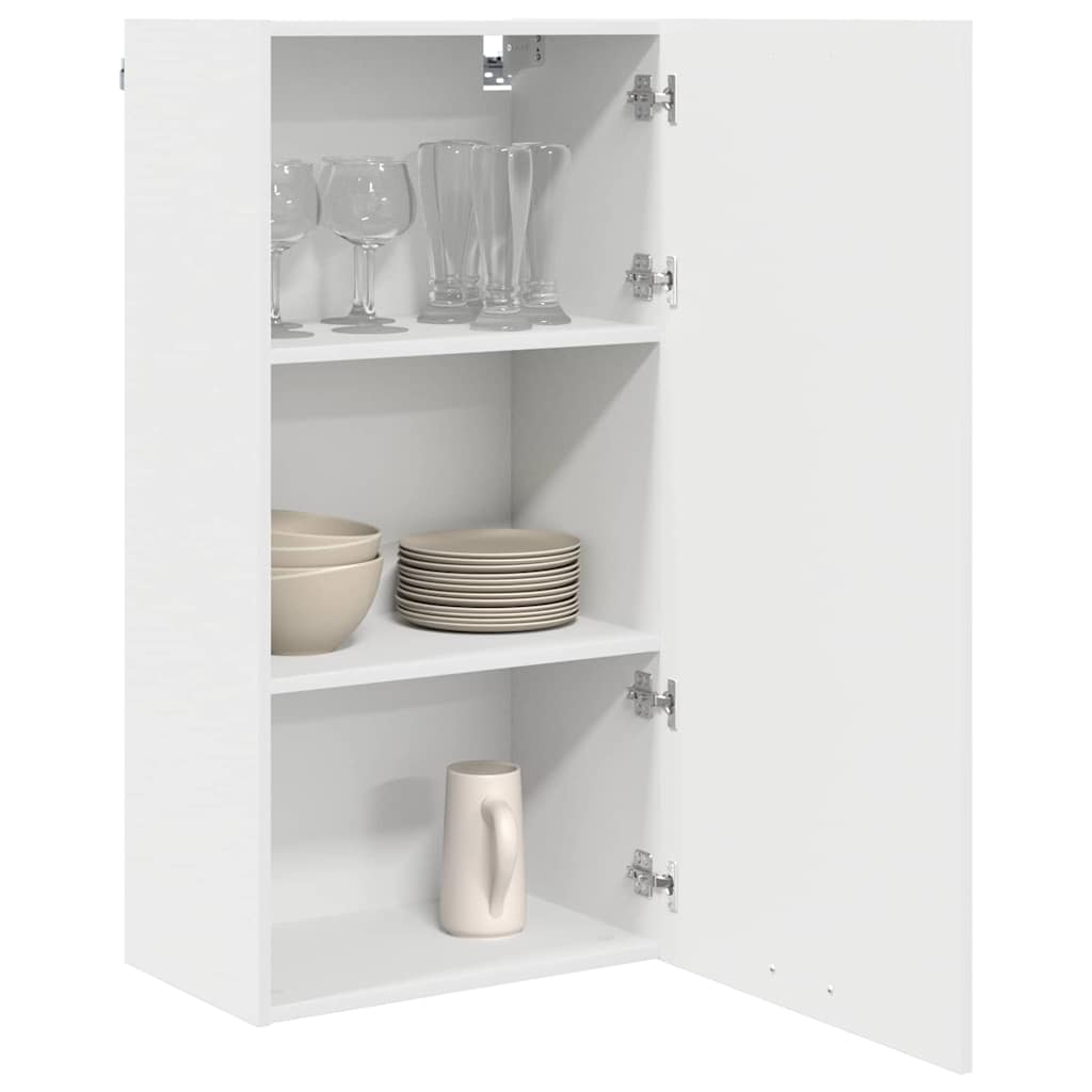 Hanging cabinet Riga White 50 x 31 x 100 cm Engineered Wood