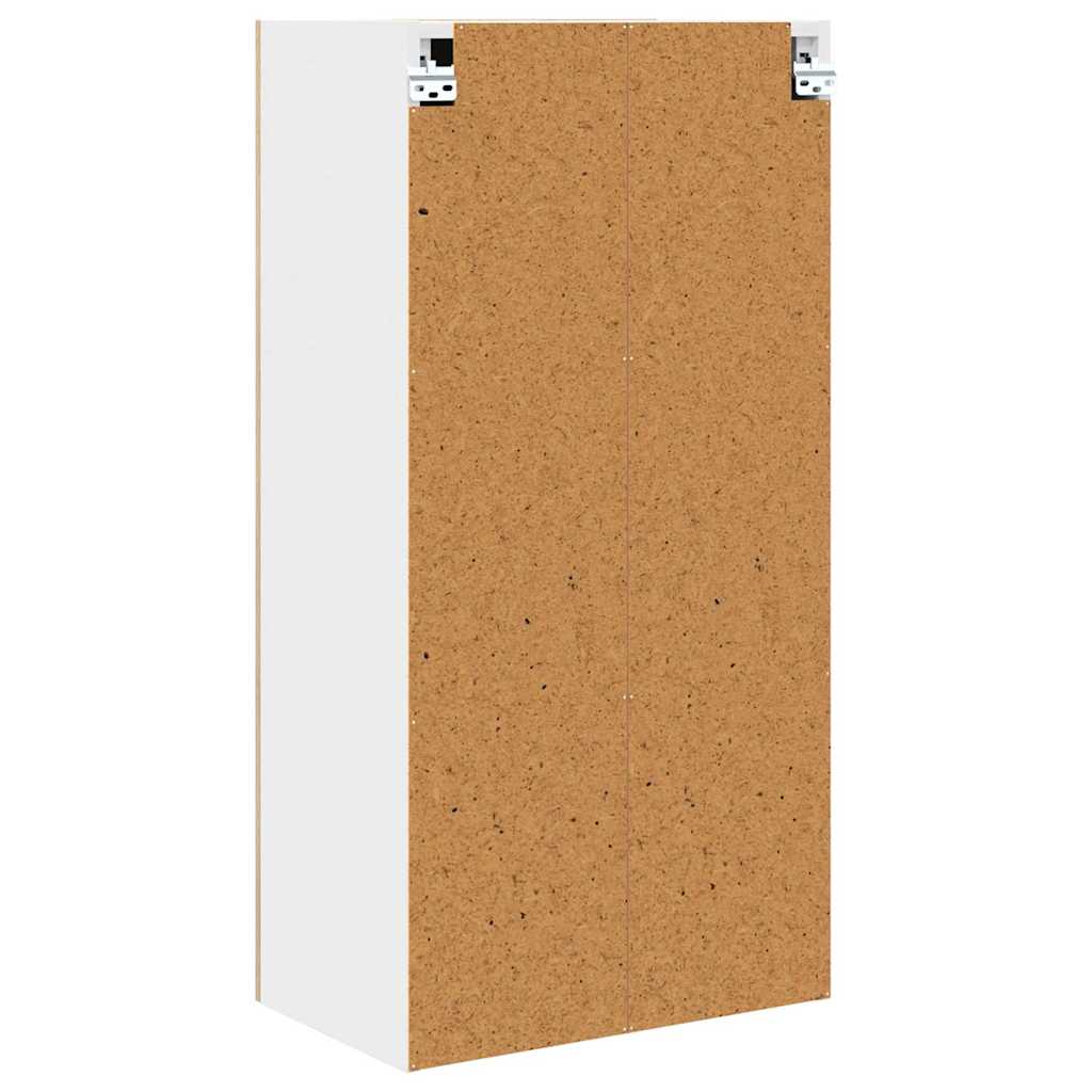 Hanging cabinet Riga Sonoma Oak and White 50 x 31 x 100 cm