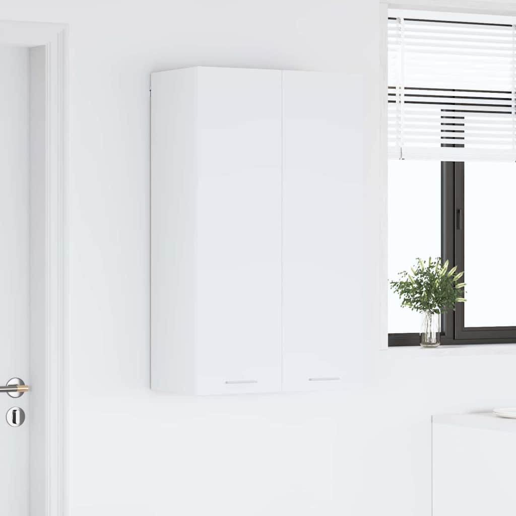 Hanging cabinet Riga White 60 x 31 x 100 cm Engineered Wood