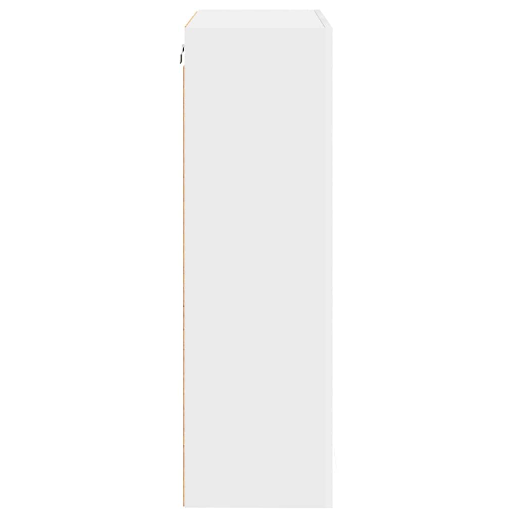 Hanging cabinet Riga White 60 x 31 x 100 cm Engineered Wood
