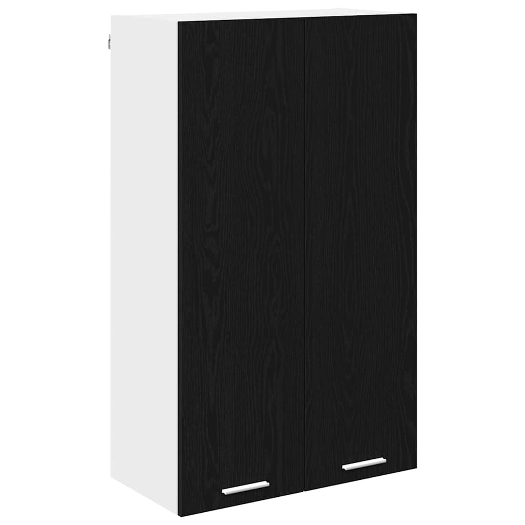 Hanging cabinet Riga Black Oak 60 x 31 x 100 cm Engineered Wood