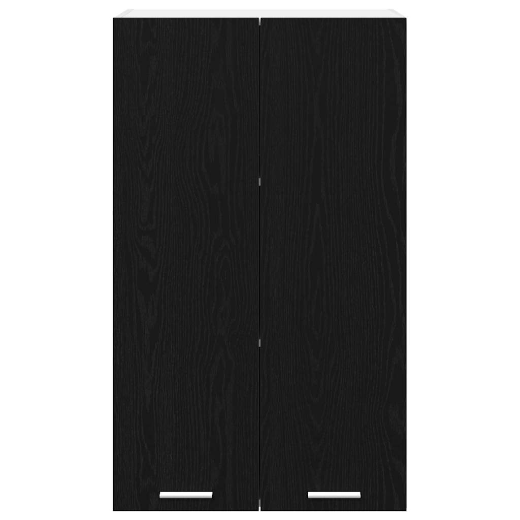 Hanging cabinet Riga Black Oak 60 x 31 x 100 cm Engineered Wood
