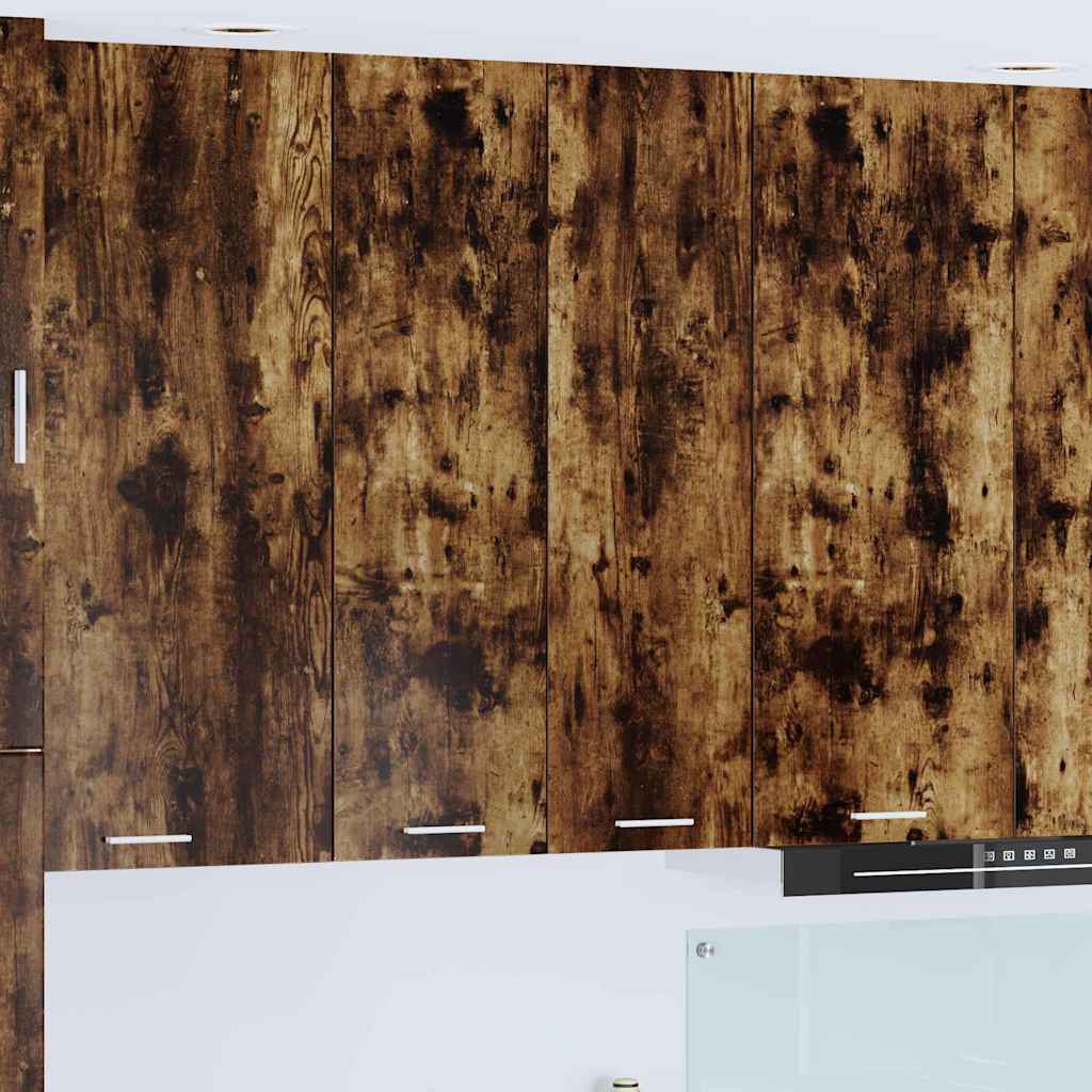 Hanging cabinet with Shelf Riga Smoked Oak 60 x 31 x 100 cm