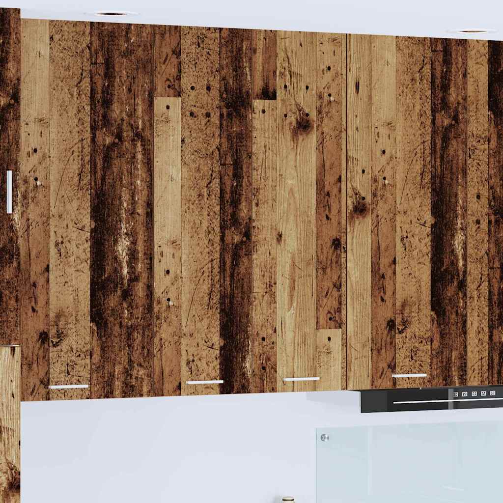 Hanging cabinet Riga Old Wood 60 x 31 x 100 cm Engineered Wood