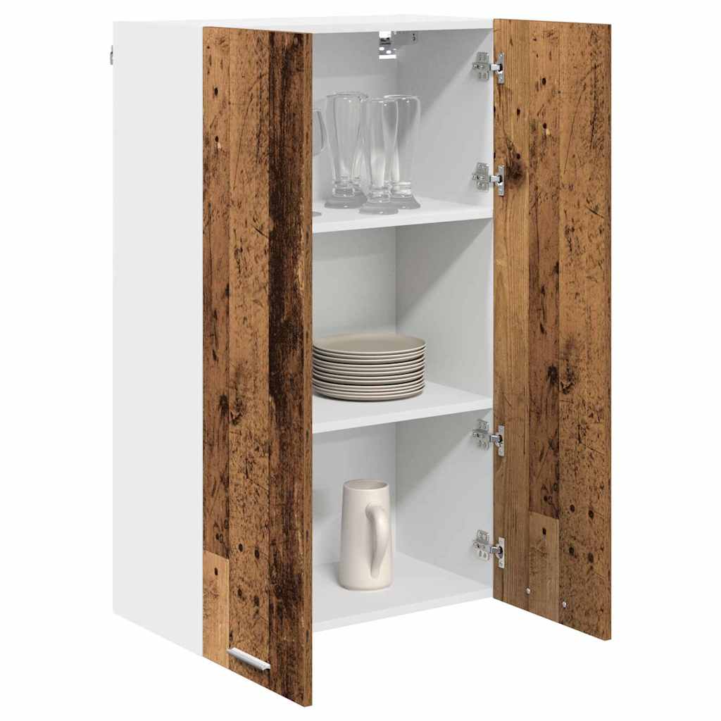 Hanging cabinet Riga Old Wood 60 x 31 x 100 cm Engineered Wood