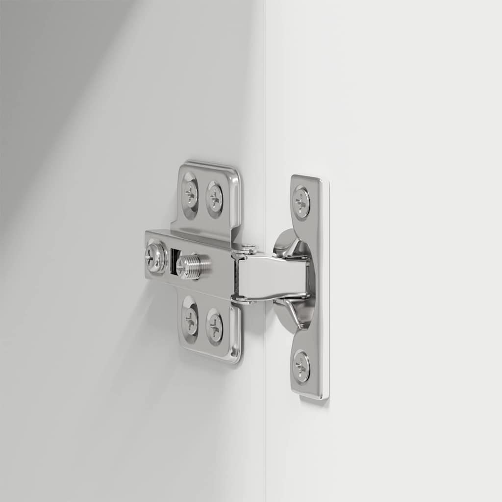 Hanging cabinet Riga White 80 x 31 x 100 cm Engineered Wood