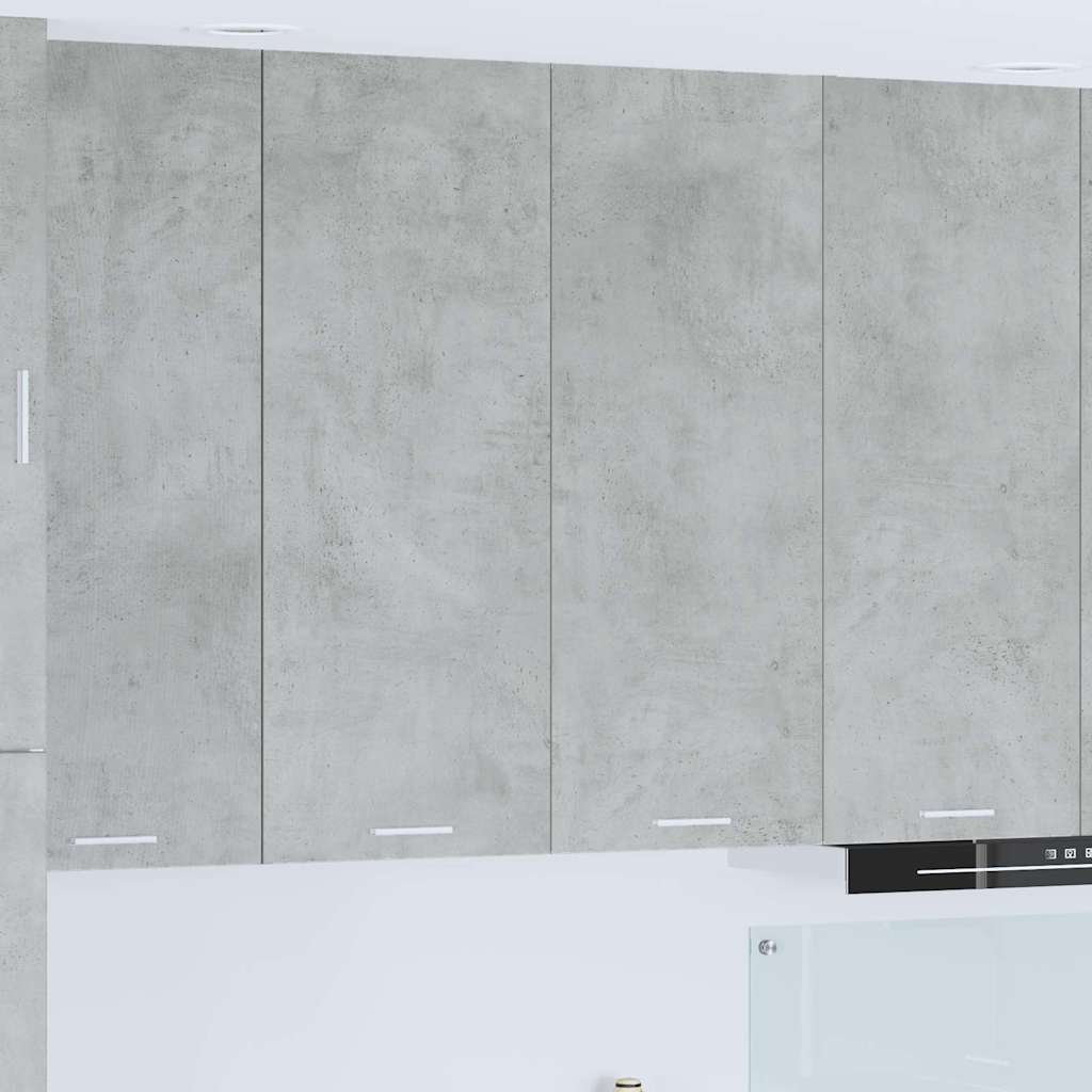 Hanging cabinet with Shelf Riga Concrete Grey 80 x 31 x 100 cm