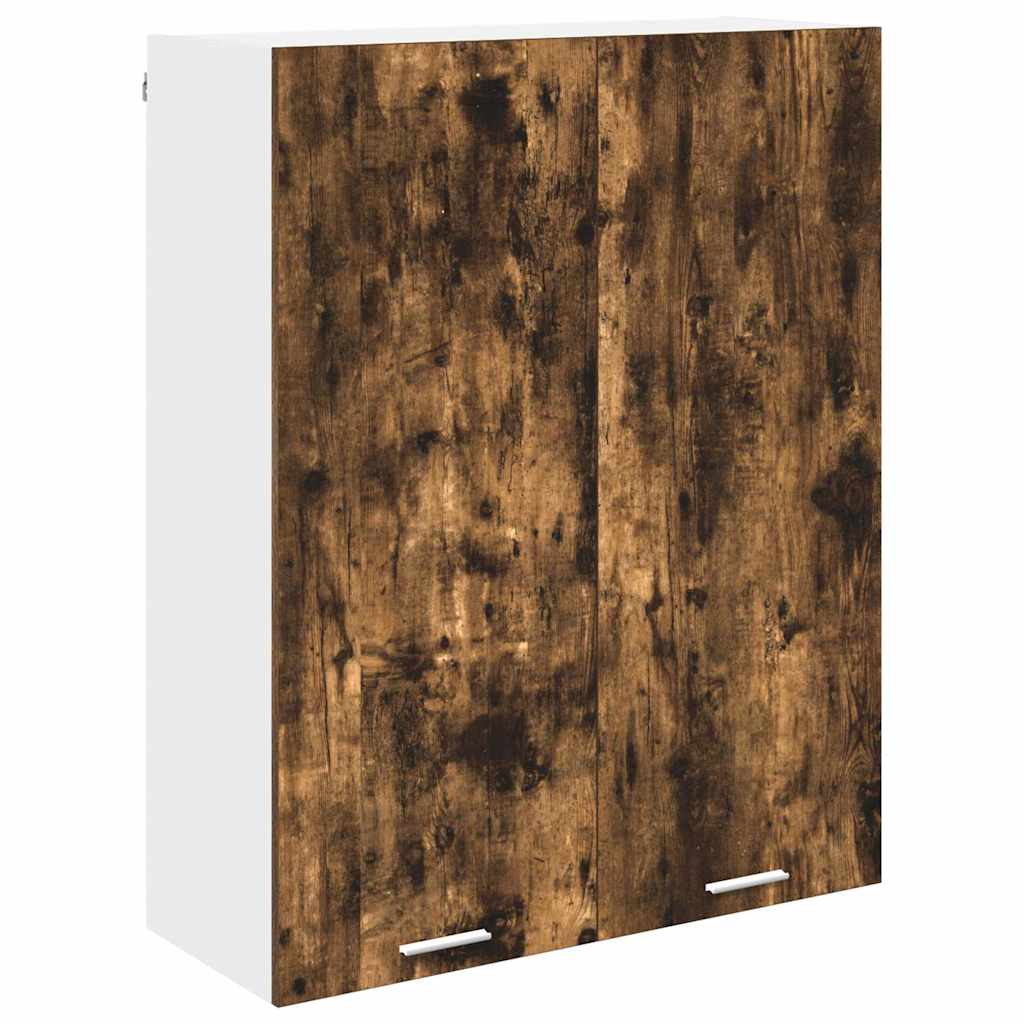 Hanging cabinet with Shelf Riga Smoked Oak 80 x 31 x 100 cm