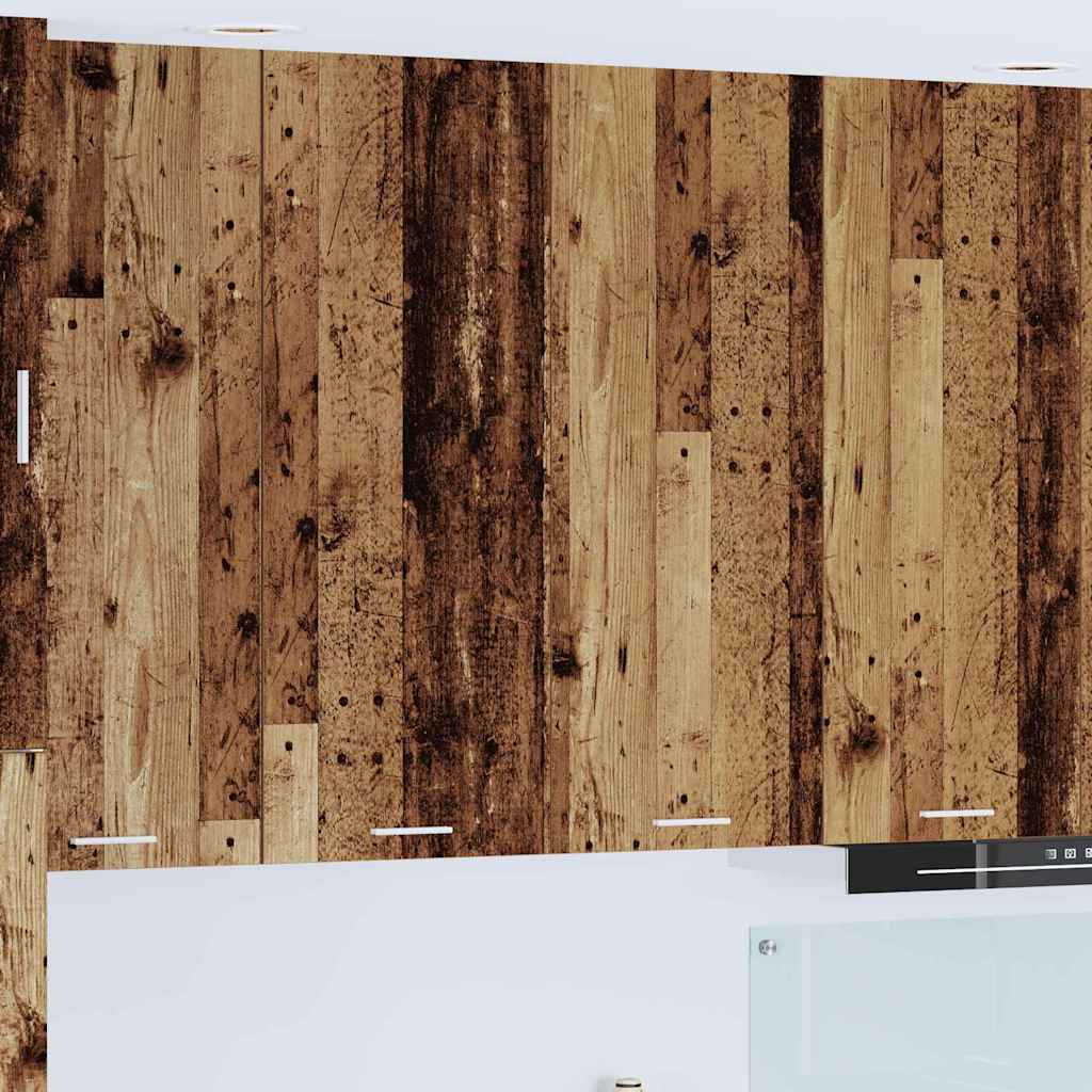 Hanging cabinet Riga Old Wood 80 x 31 x 100 cm Engineered Wood