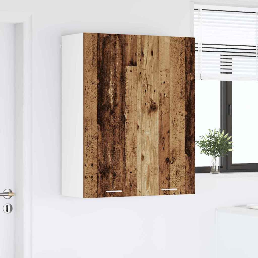 Hanging cabinet Riga Old Wood 80 x 31 x 100 cm Engineered Wood