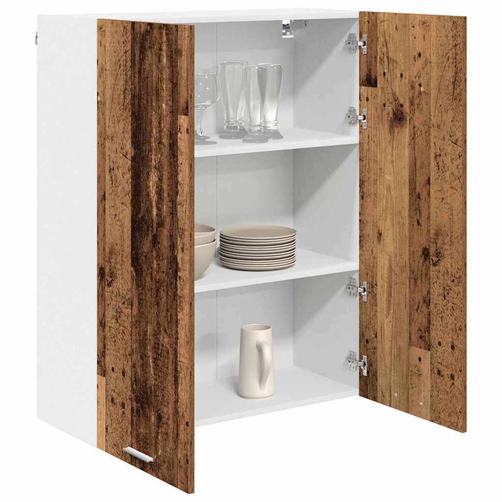 Hanging cabinet Riga Old Wood 80 x 31 x 100 cm Engineered Wood
