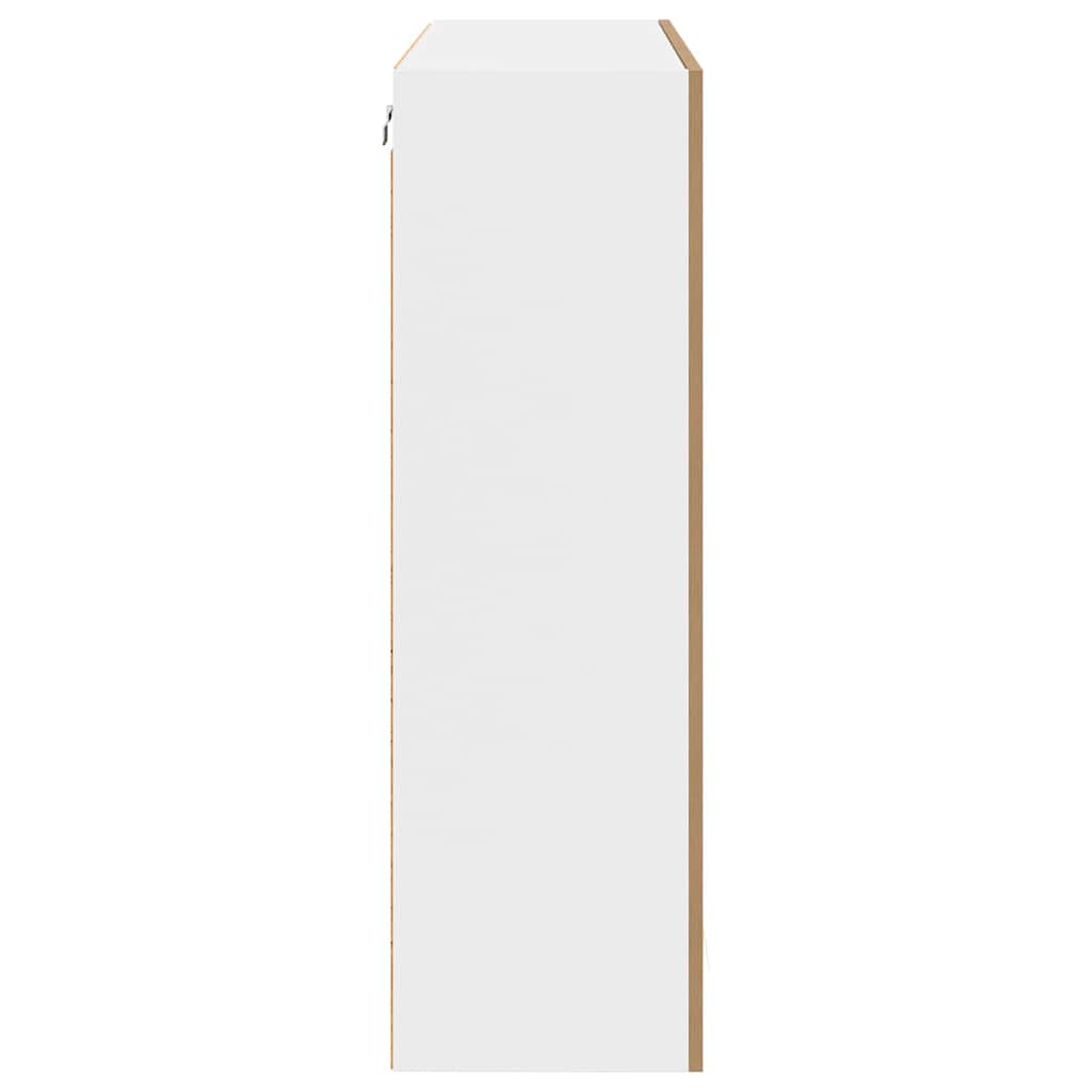 Hanging cabinet with Shelf Riga Artisan Oak 80 x 31 x 100 cm