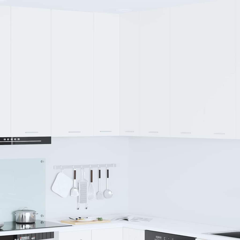 Hanging cabinet Riga White 57 x 57 x 100 cm Engineered Wood