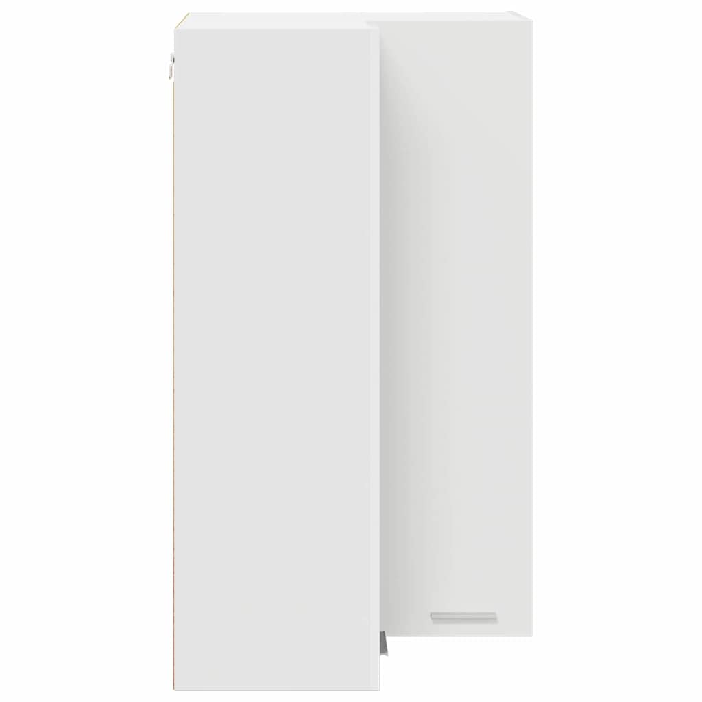 Hanging cabinet Riga White 57 x 57 x 100 cm Engineered Wood