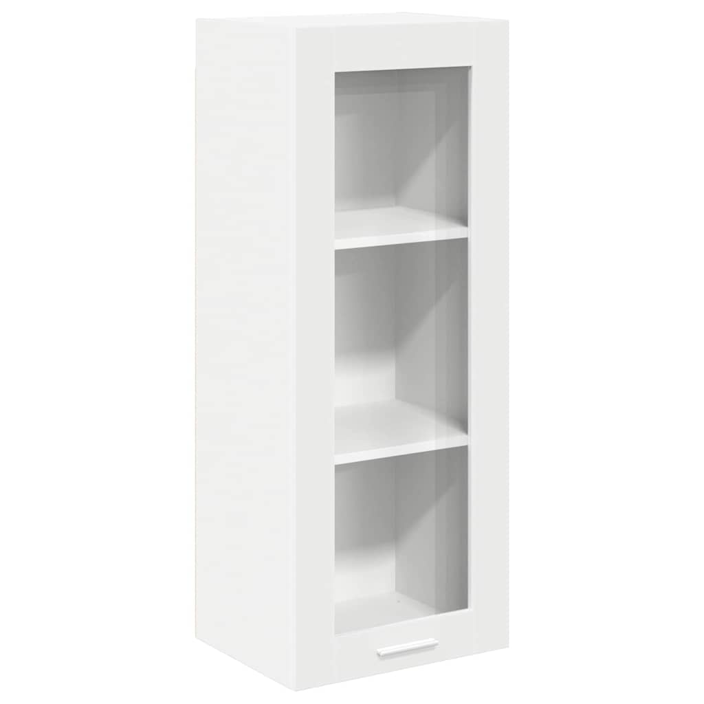 Hanging cabinet Riga White 40 x 31 x 100 cm Engineered Wood